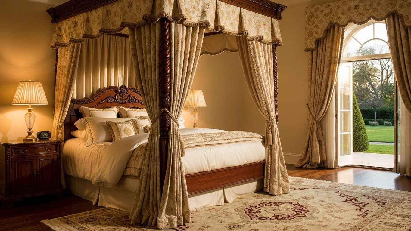 The Grand Four-Poster Canopy Focal Point