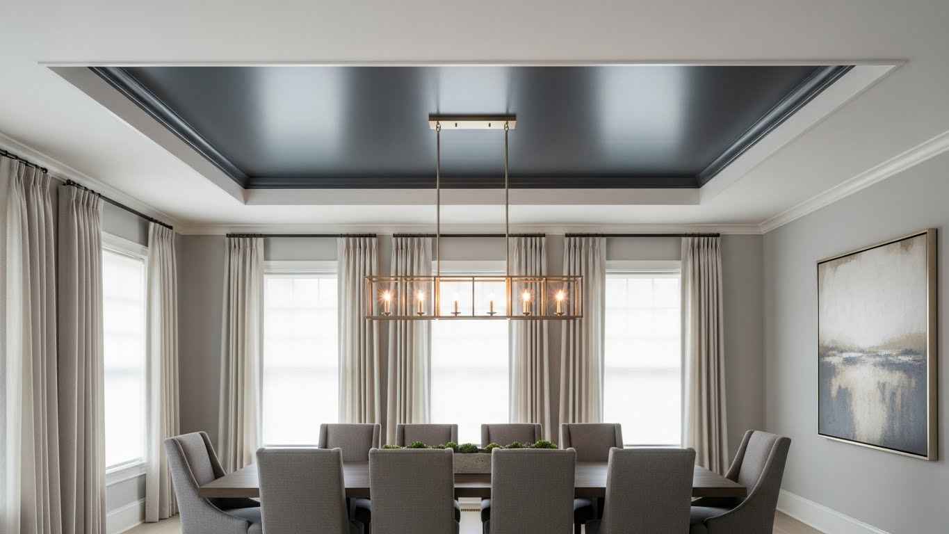 The Painted Tray Ceiling
