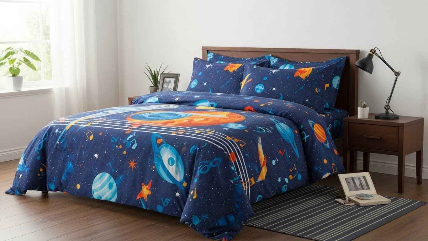 Themed Bedding as a Focal Point