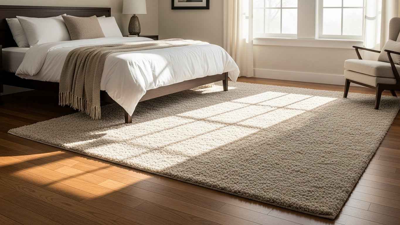 Underfoot Comfort: Plush Rugs for Barefoot Mornings