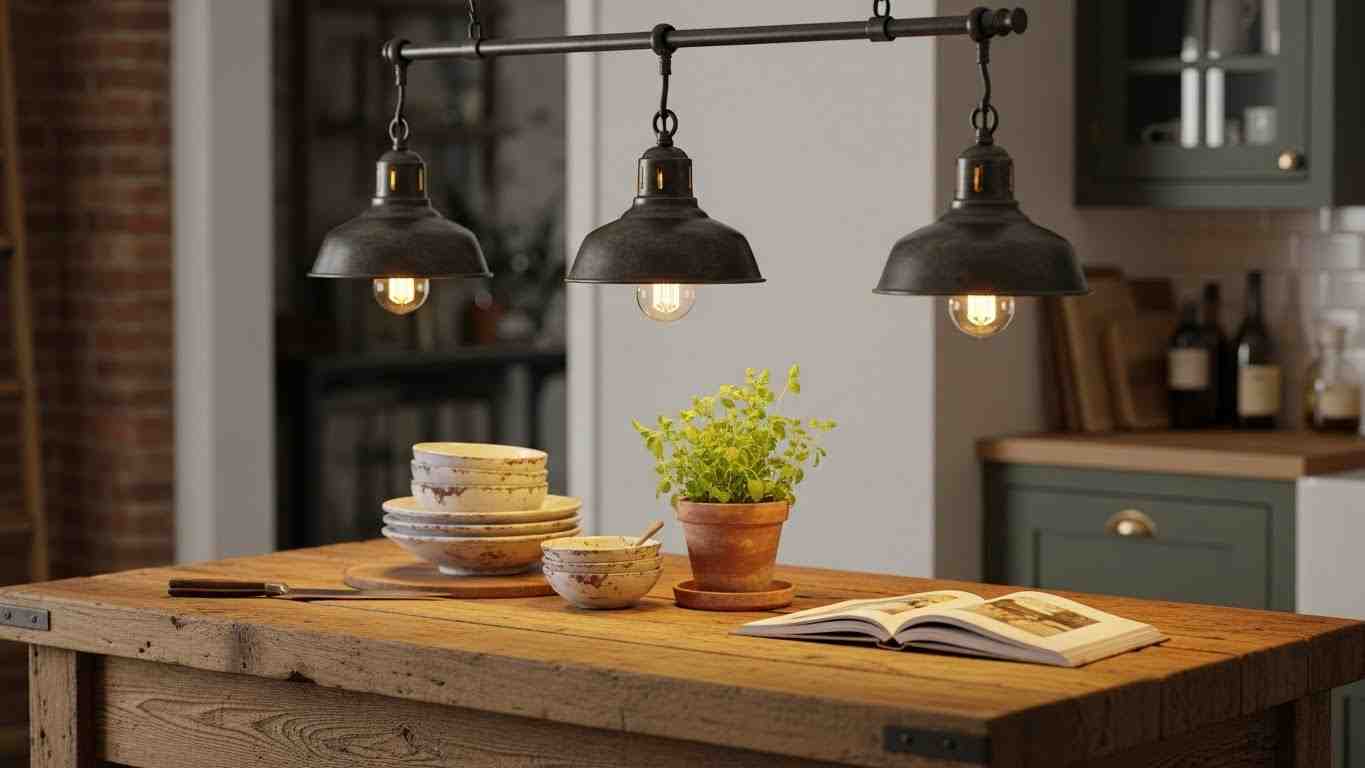 Vintage-Inspired Pendant Lighting