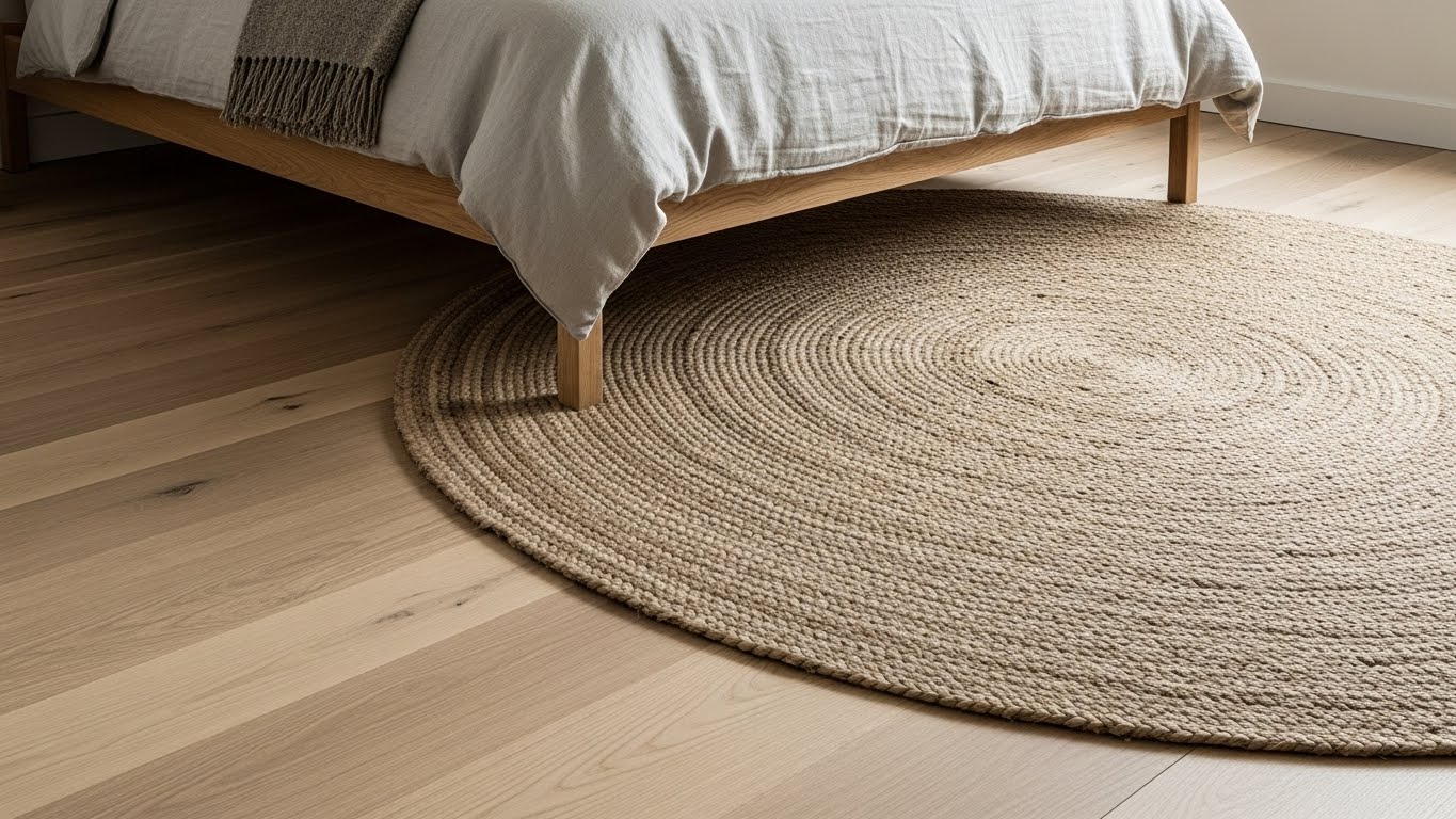 Weave in Warmth with a Jute Rug