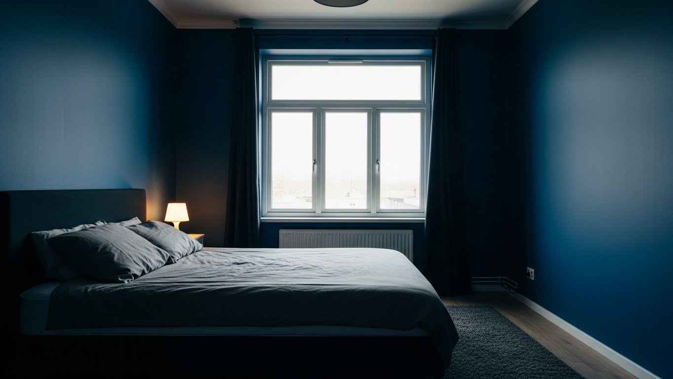 Achieve a Cocooning Effect with Dark Walls