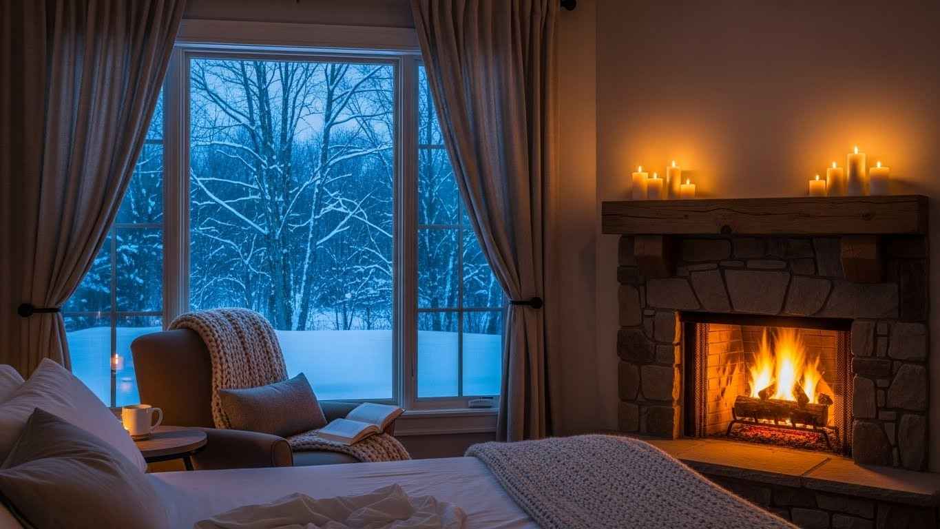 Craft a Cozy Vibe with a Fireplace & Your View