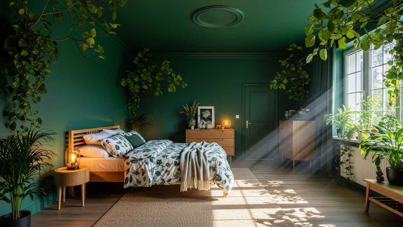 Deep Green Botanical Haven