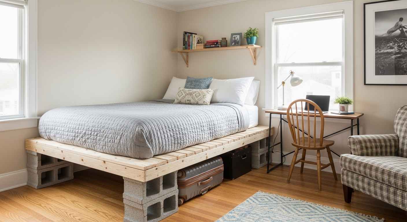 Loft Your Bed for Extra Space