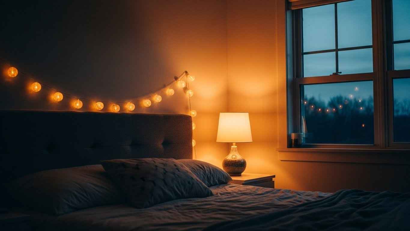 Maximize Ambiance with String Lights & Lamps