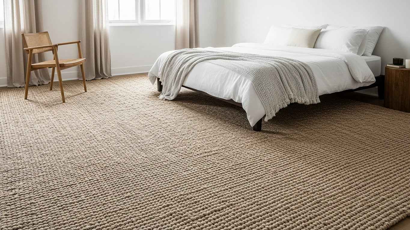 Natural Jute Rug for Earthy Feel