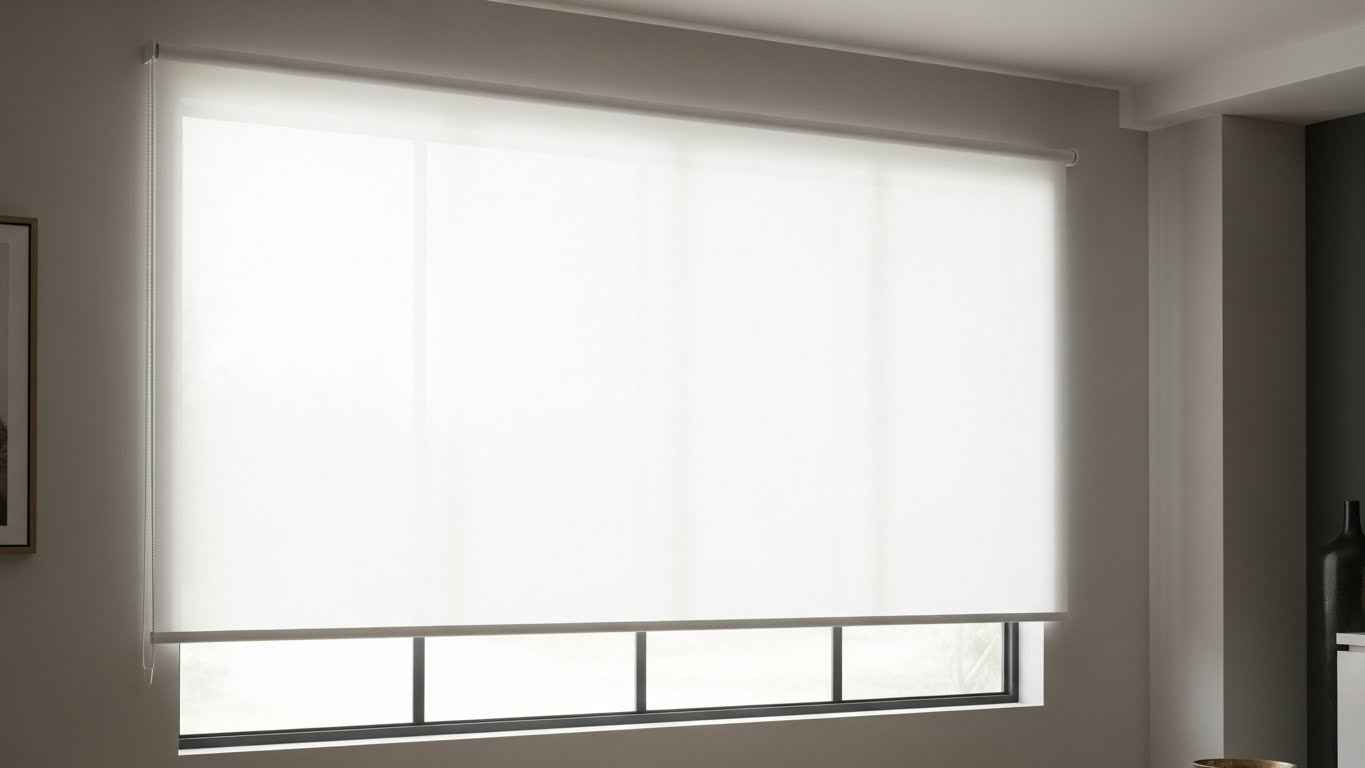 Opt for Soft, Light-Filtering Roller Shades