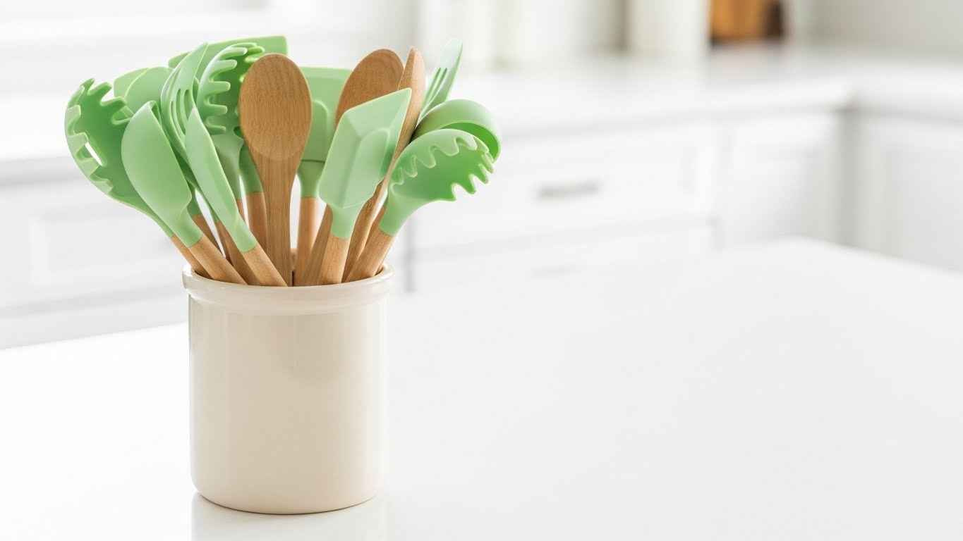 Pistachio Kitchen Utensils
