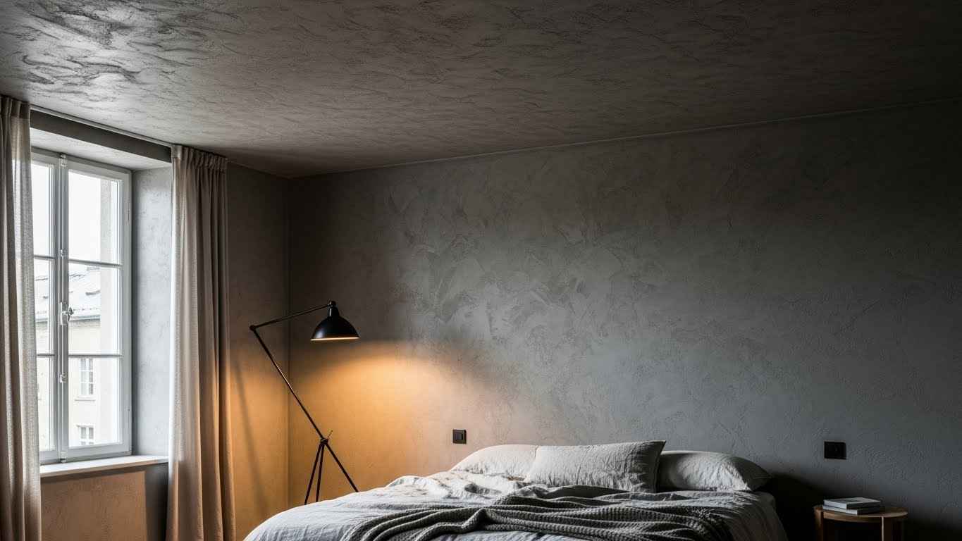 Slate Gray Textured Intimacy