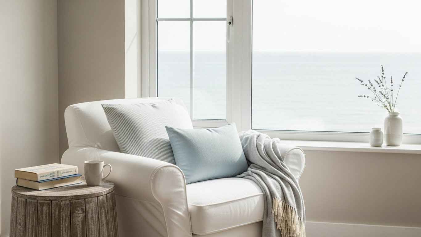 The Coastal Breezy Reading Spot
