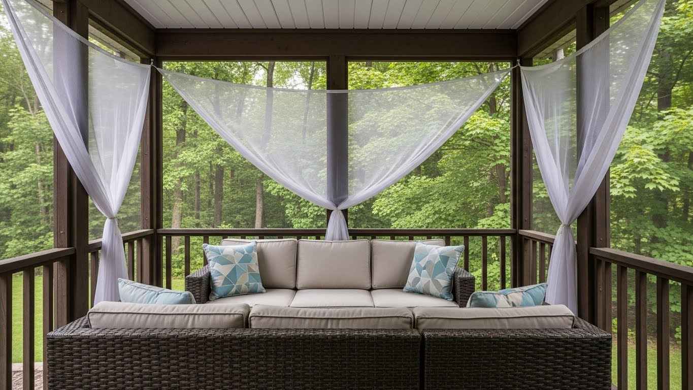 The Outdoor Enclosed Porch Retreat