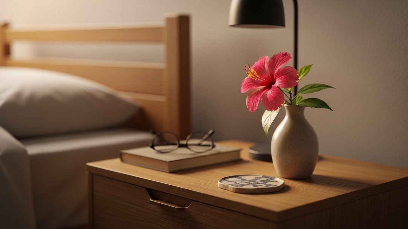 Vibrant Hibiscus Flower Touches