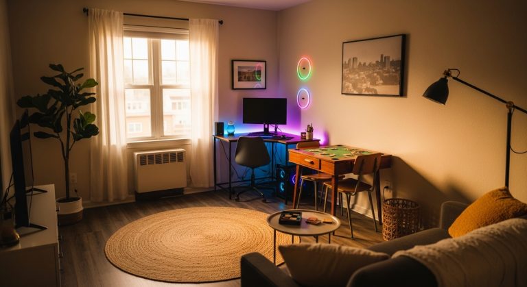 12 Creative Apartment Game Room Ideas for Tight Spaces