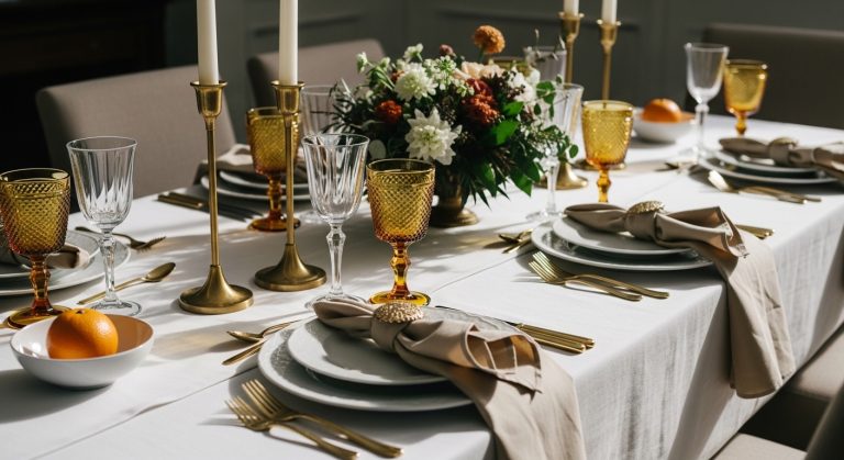 19 High-End Luxury Table Decor Ideas for an Elevated Home