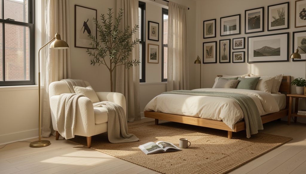 How to Decorate a Downtown Girl Bedroom in a Small Apartment