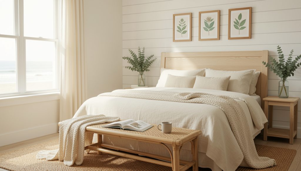 16 Beach Guest Bedroom Ideas That Feel Calm and Uncluttered