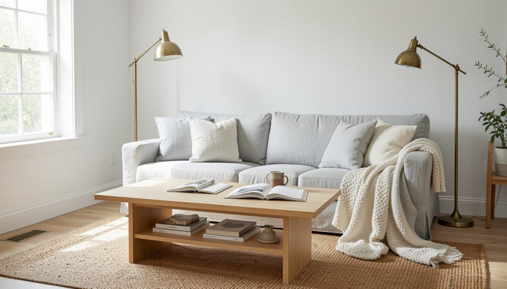 17 Grey and White Living Rooms That Feel Bright All Day