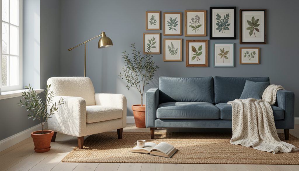 18 Grey Blue Living Room Ideas With Calm Coastal Energy