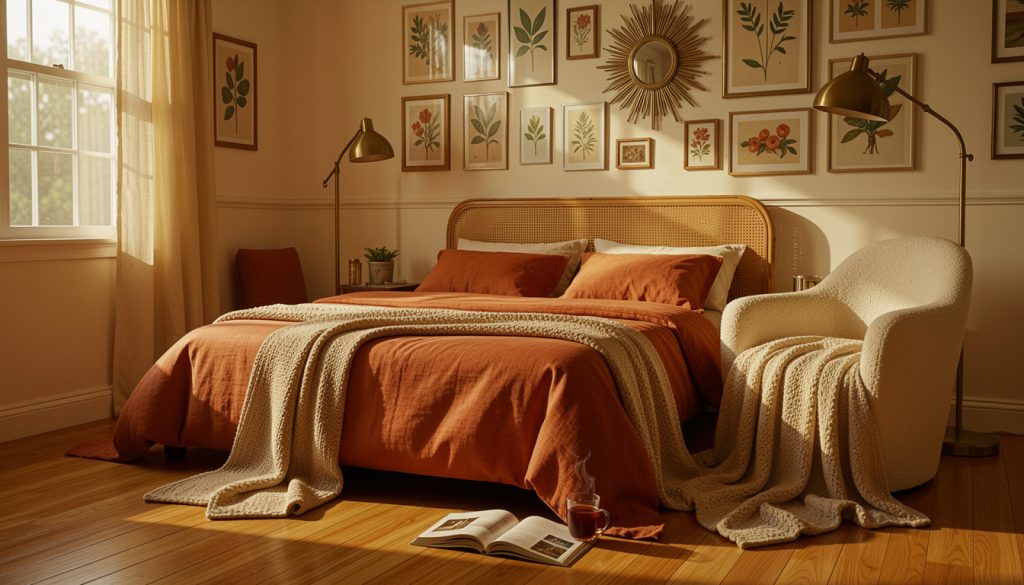 21 Vintage Orange Bedrooms That Feel Straight Out of 1978