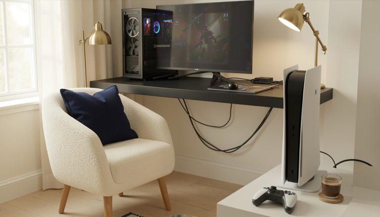 14 Gamer Room Ideas for PS5 Fans Who Hate Cluttered Desks