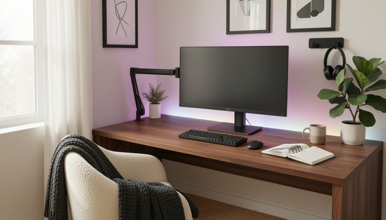 How to Organize a Gaming Setup Without Visible Cable Mess