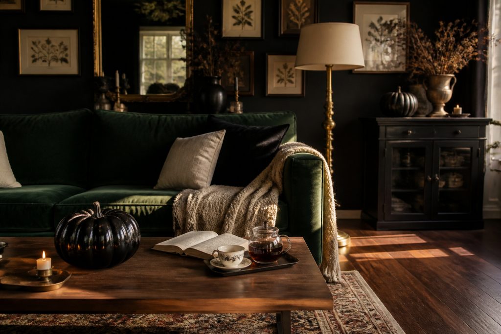 11 Budget Halloween Living Room Touches That Look Moody, Not Cheap