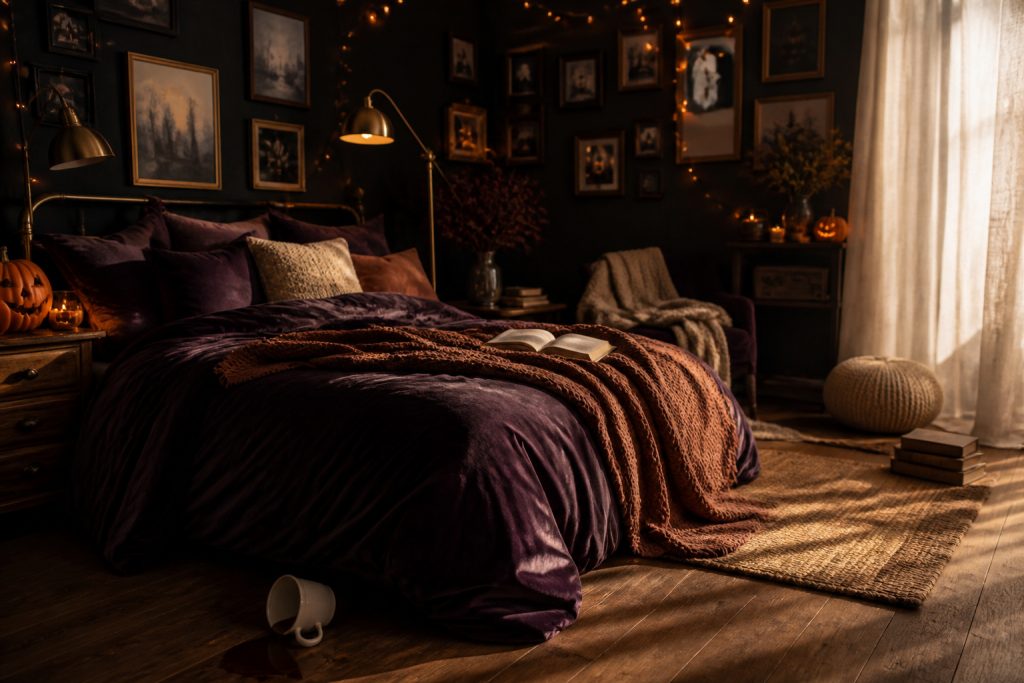 17 DIY Halloween Bedroom Ideas for a Spooky Little Sleepover Vibe