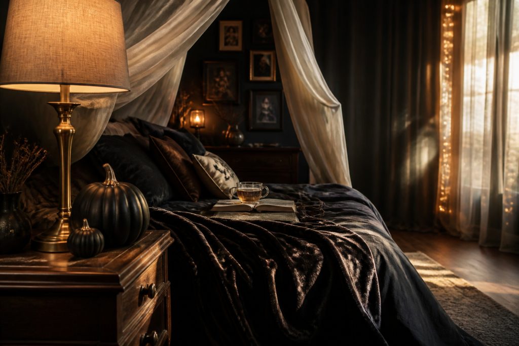 11 Budget DIY Halloween Bedroom Decor Ideas That Look Store Bought
