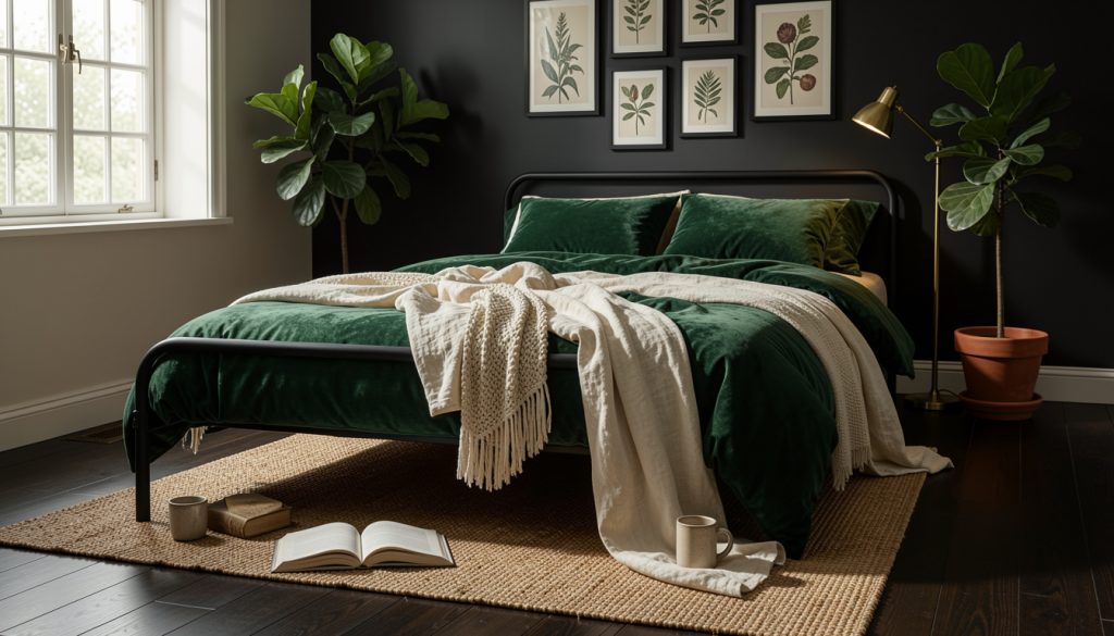 11 Renter Friendly Botanical Goth Bedroom Ideas With No Paint