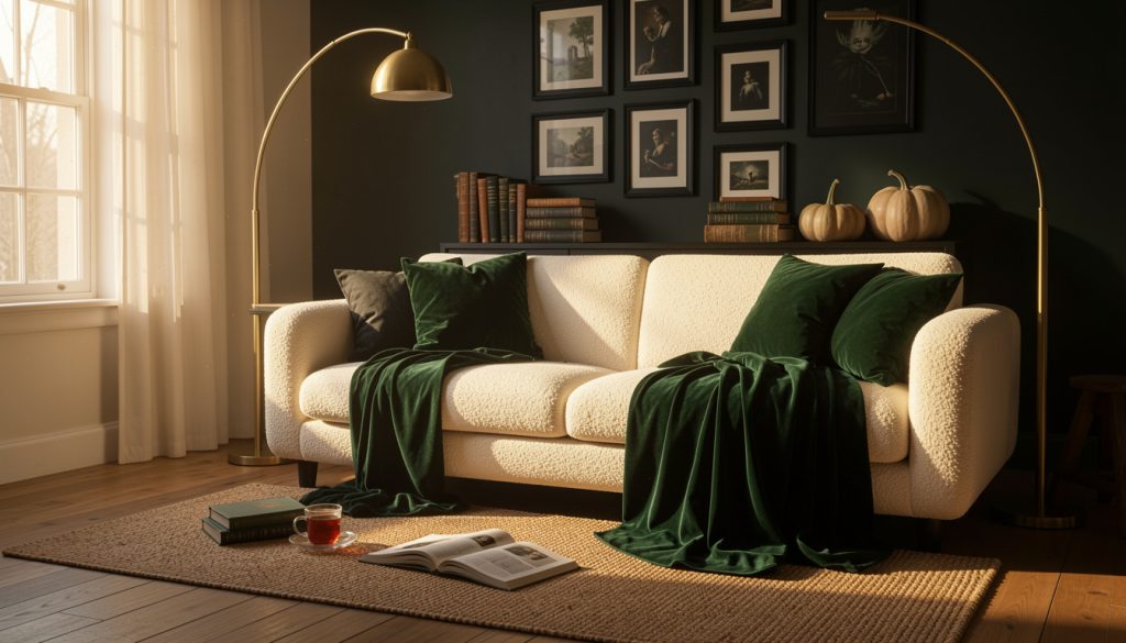 17 Cozy Halloween Living Rooms That Feel Like a Witchy Movie Night