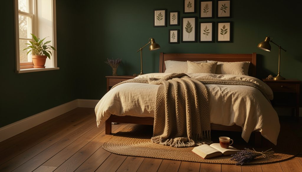 15 Dark Cottagecore Bedroom Ideas That Work in Tiny Rooms