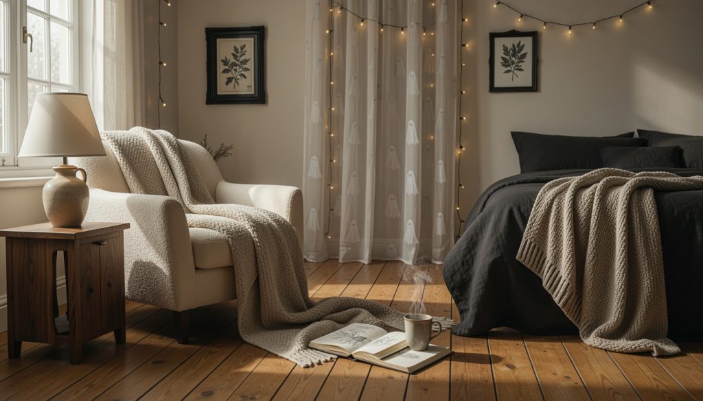 17 Ghostly Halloween Bedroom Ideas for a Creepy Cozy Sleepover