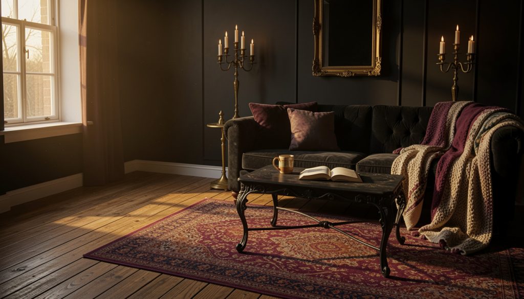 17 Gothic Halloween Living Room Ideas for a Dark, Cozy Haunt