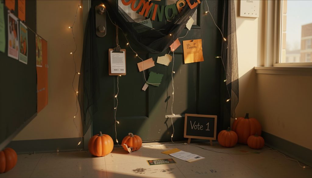 13 College Halloween Door Ideas That Win the Hallway Contest