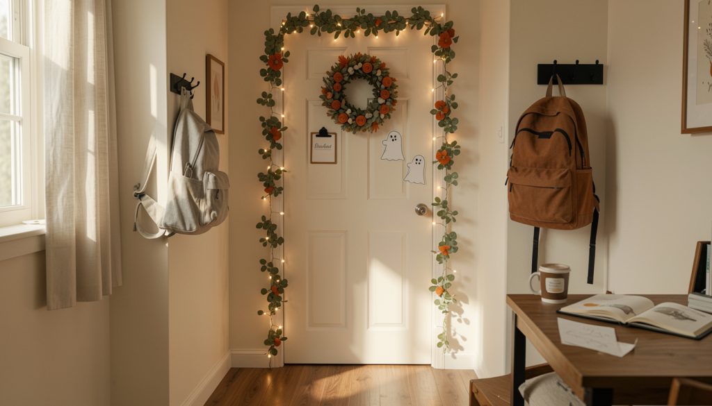 How to Decorate a Dorm Door for Halloween Without Annoying Your RA