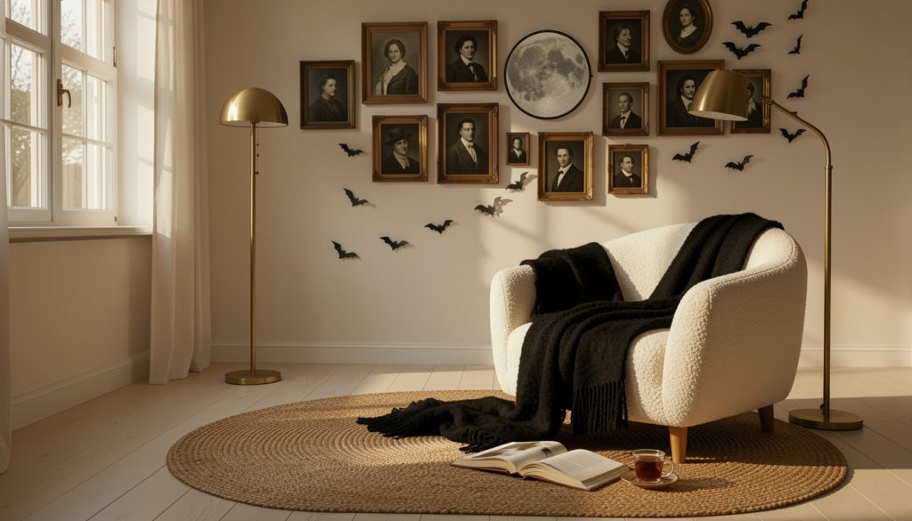 17 Halloween Wall Decor Ideas That Make a Room Feel Haunted