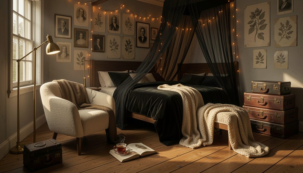 13 Halloween Bedroom Ideas That Feel Like a Tiny Haunted House