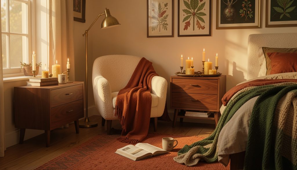 13 Autumn Bedroom Looks With Candlelit, Witchy Corners
